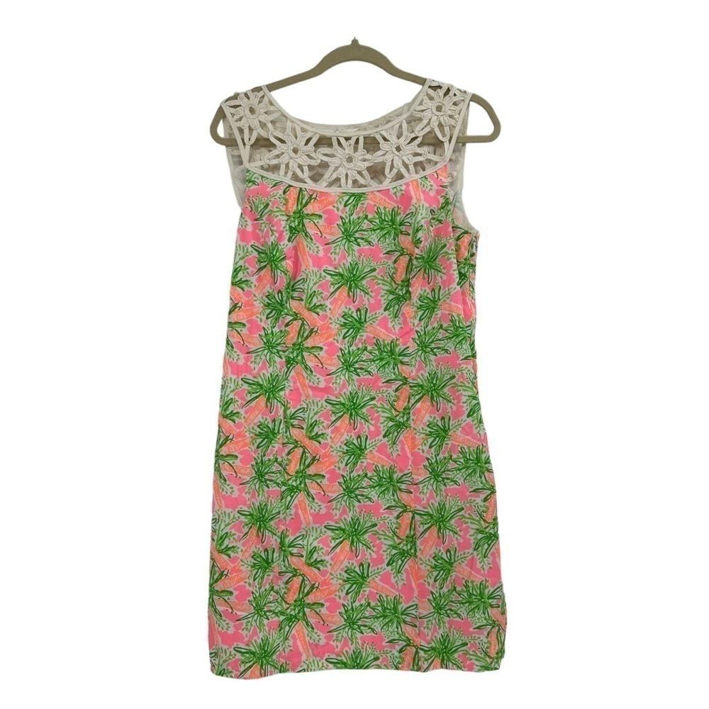 Lilly Pulitzer 'Nibbles' Lacina Easter Dress Carrots Spring Summer Novelty Print